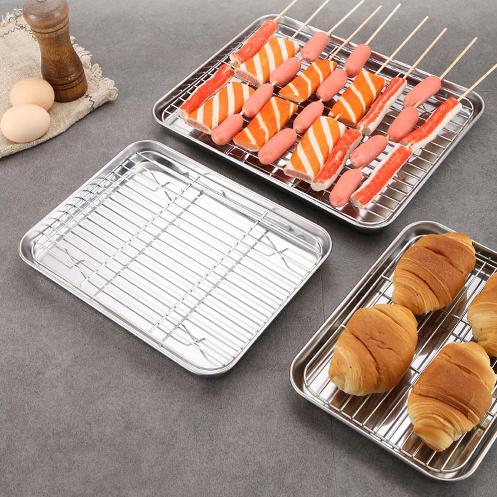 Kitchen Baking Cart - Loyang Panggang dengan Rak Pendingin yang