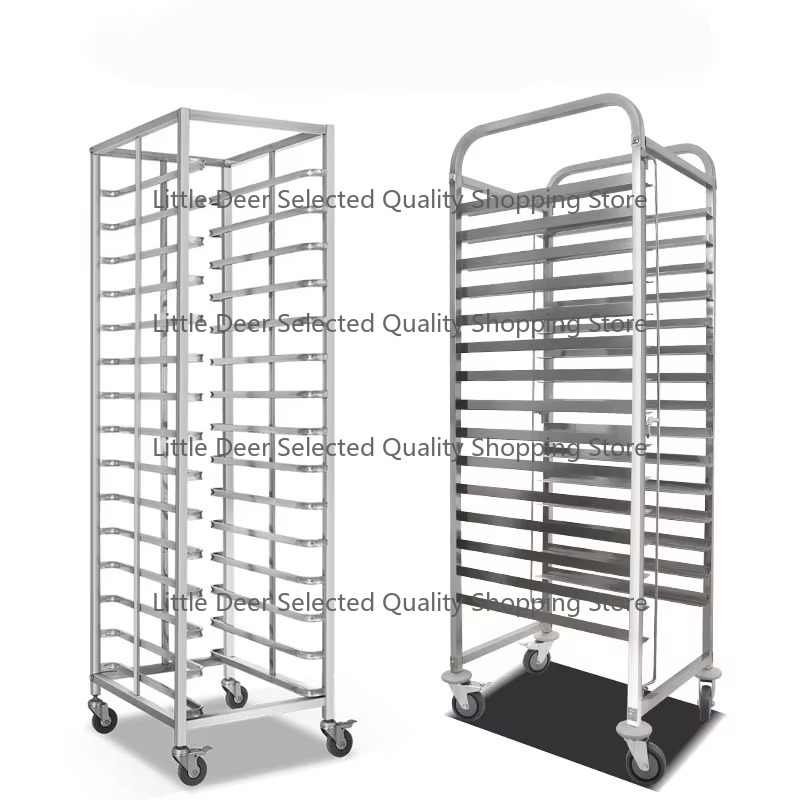 Kitchen Baking Cart - Troli Panggang Baja Anti Karat 6
