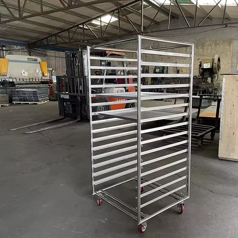 Kitchen Baking Cart - Rak Pendingin Baja Tahan Karat 15
