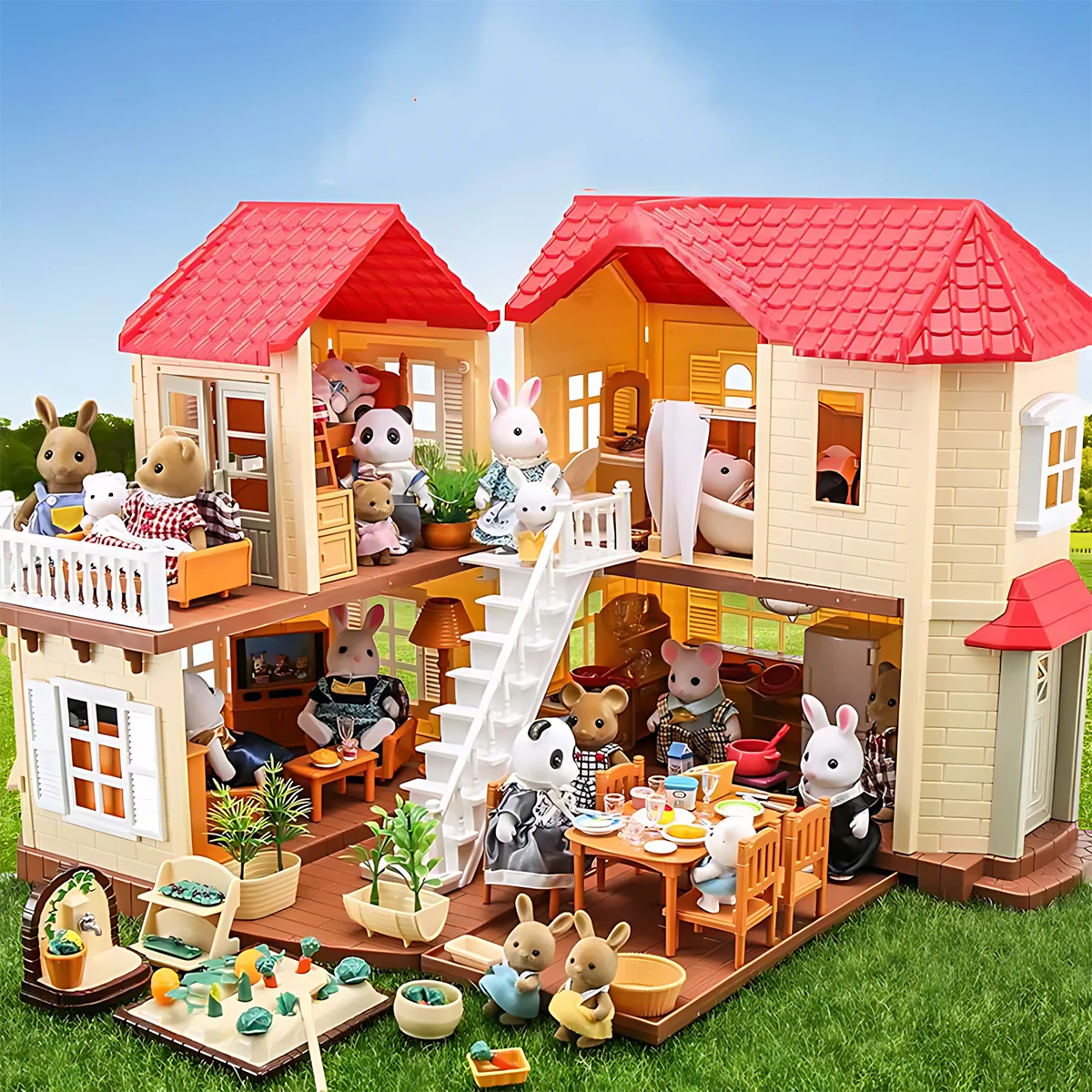 Furnitur Miniatur 1:12 Rumah B - Kitchen Uncle ulasan dan harga