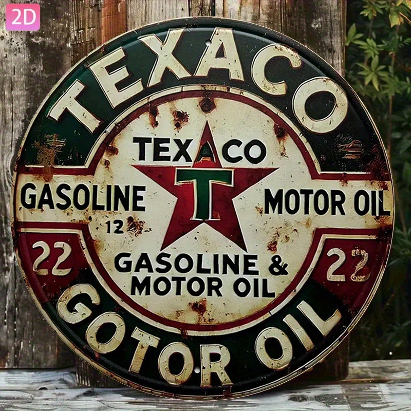 Papan Logam Minyak Texaco Klas - Kitchen Uncle ulasan dan harga