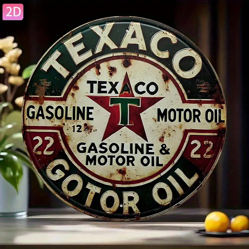 Papan Logam Minyak Texaco Klas - Kitchen Uncle ulasan dan harga